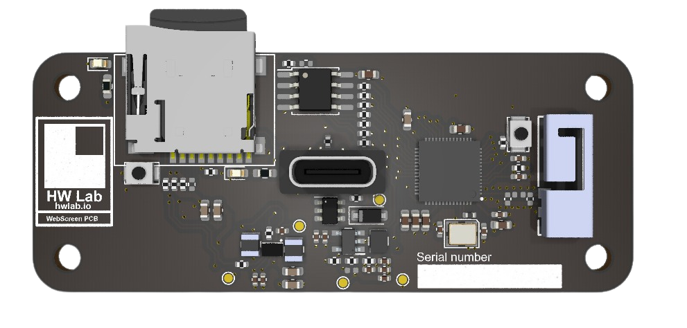 WebScreen PCB